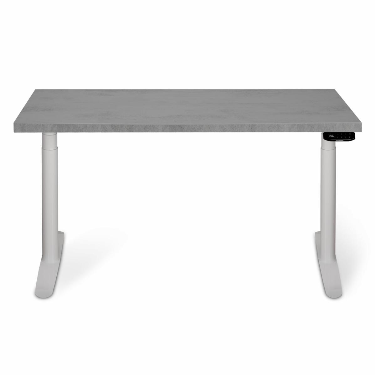 Регулируемый стол AdapDesk Smart 2 Motor Pro Speed 36мм Smoky Gray, Snow White, фото 7