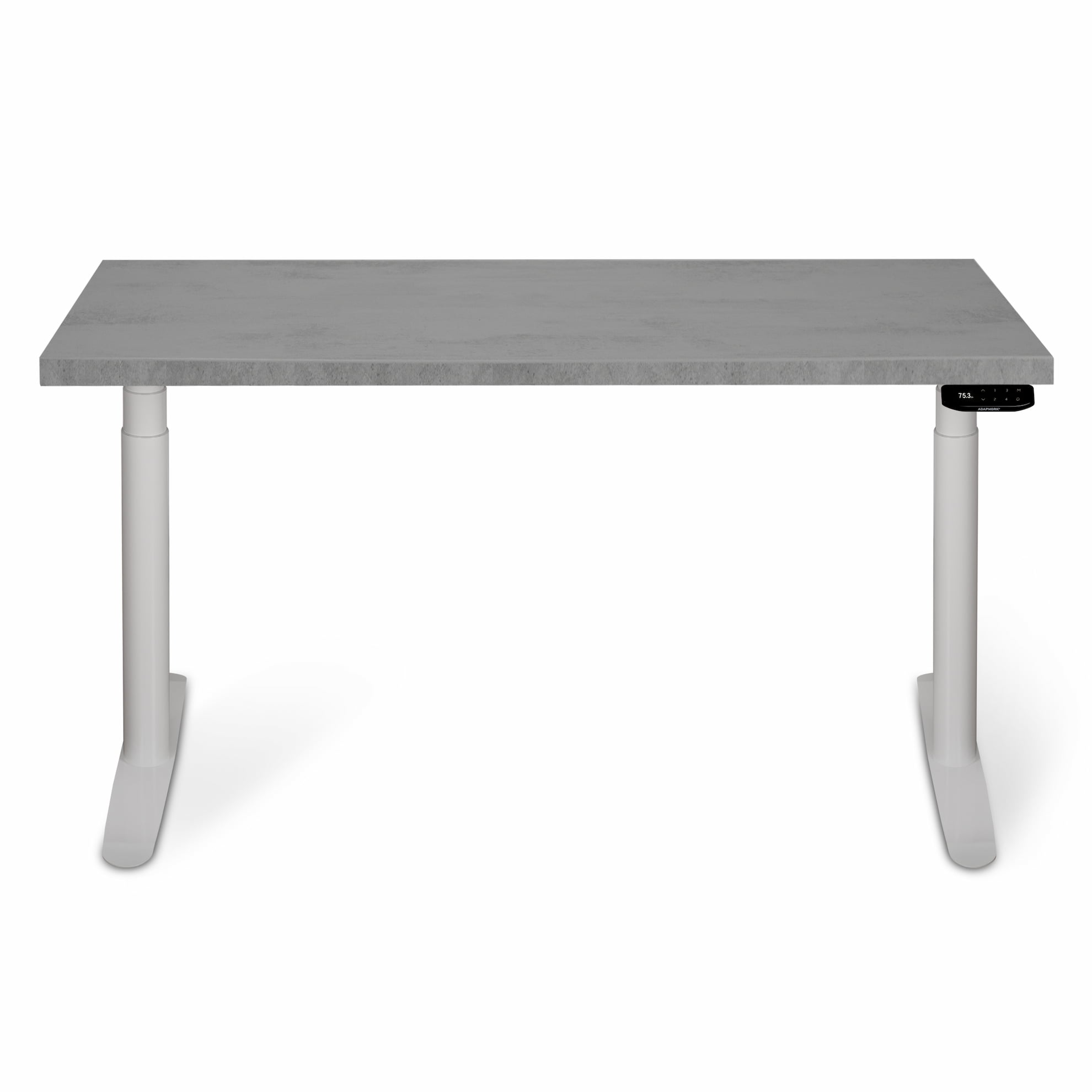 Регульований стіл AdapDesk Smart 2 Motor Pro Max 36мм Smoky Gray, Snow White, фото 7