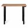 Регульований стіл AdapDesk Smart 4L 2 Motor 36 мм Golden Wood, Space Black, фото 5 mini