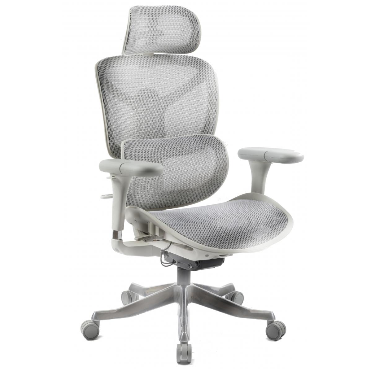 Кресло S7 Mesh Senior ErgoChair Alpine Grey, фото 1
