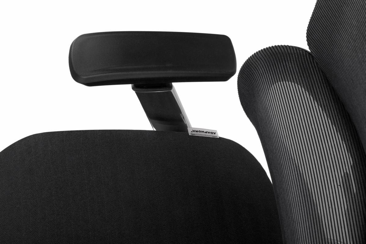 Кресло S3 Pro Senior ErgoChair Platinum Grafite Black, фото 12