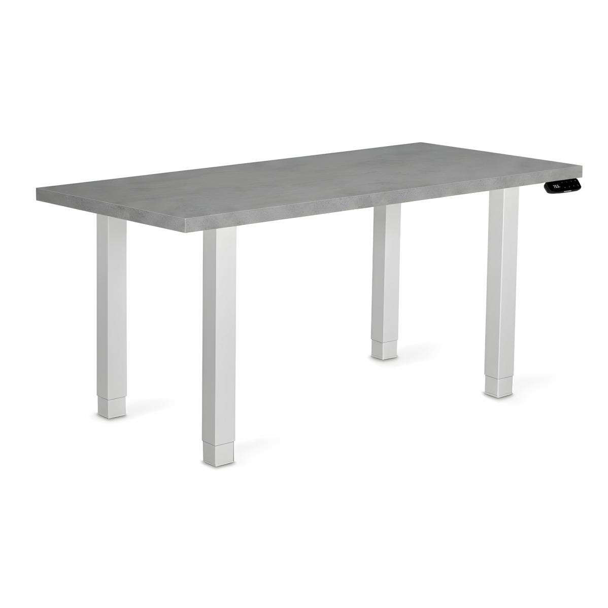 Регулируемый стол AdapDesk Smart 4L 2 Motor 36 мм Smoky Gray, Snow White, фото 8