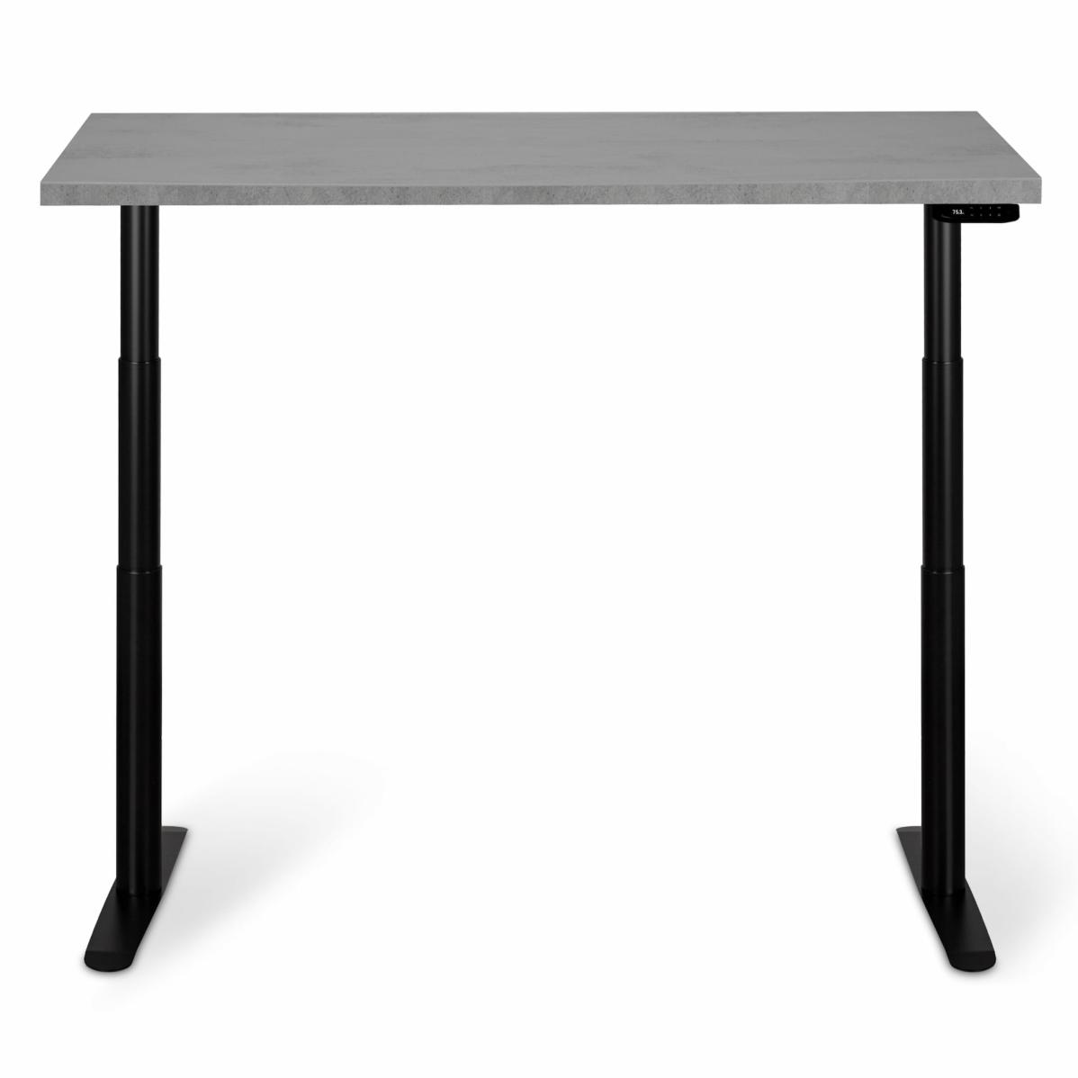 Регулируемый стол AdapDesk Smart 2 Motor Pro Max 36мм Smoky Gray, Space Black, фото 5