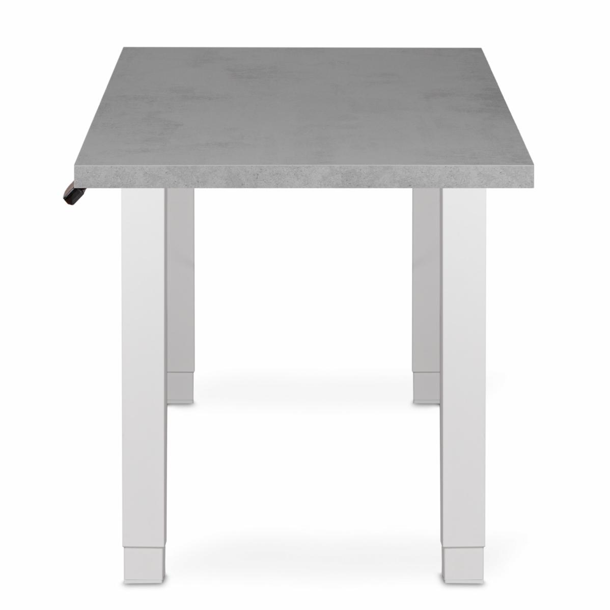 Регулируемый стол AdapDesk Smart 4L 2 Motor 36 мм Smoky Gray, Snow White, фото 3