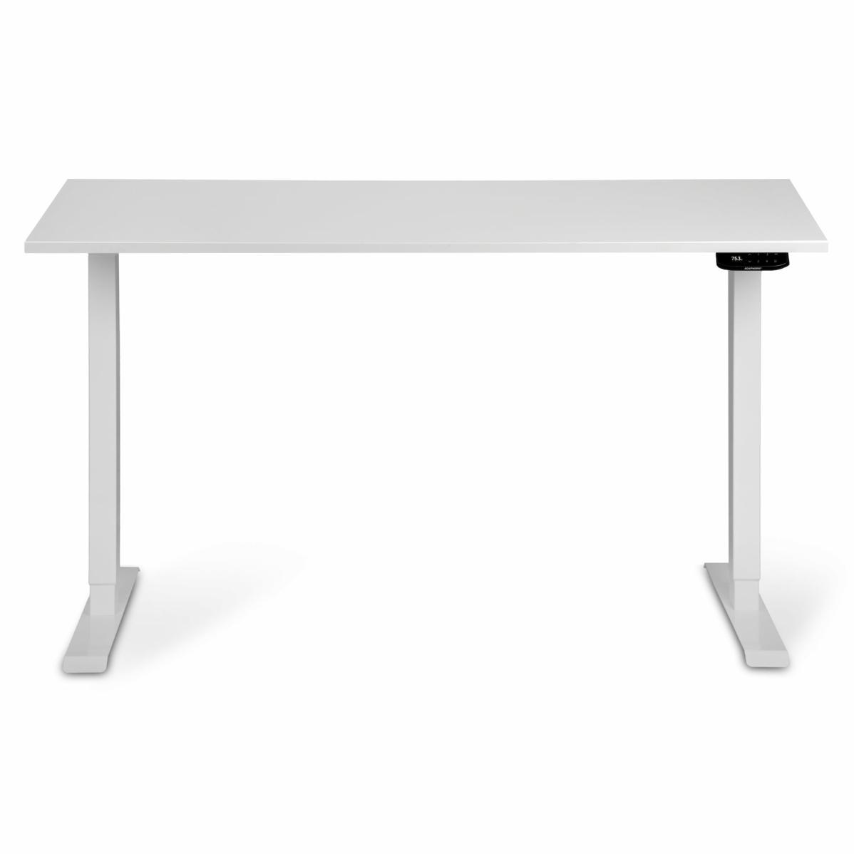Регулируемый стол AdapDesk Smart 1 Motor 18мм Crystal White, Snow White, фото 1