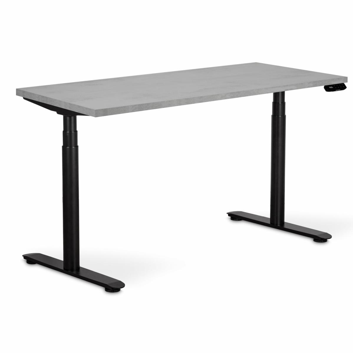 Регулируемый стол AdapDesk Smart 2 Motor Pro Max 36мм Smoky Gray, Space Black, фото 8