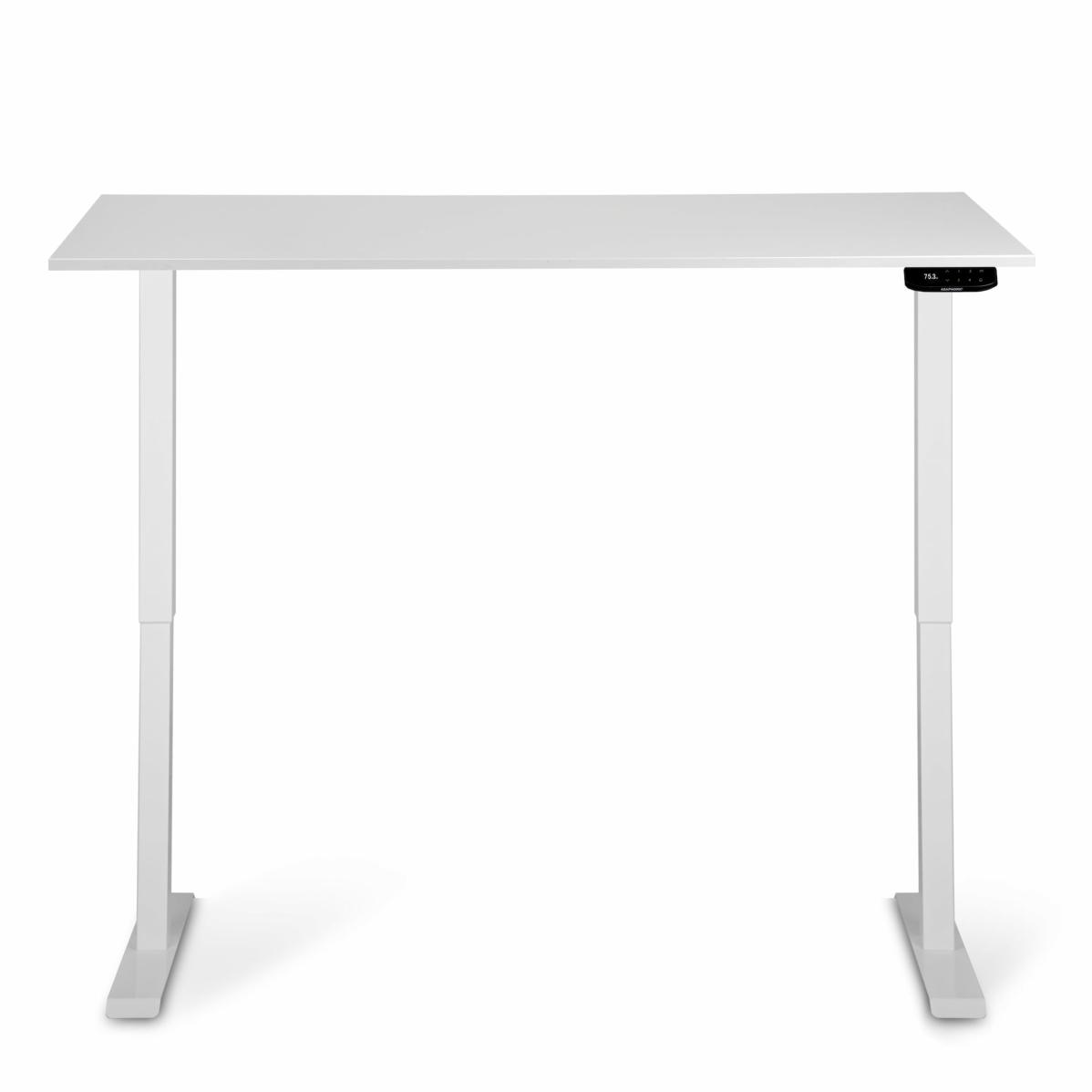 Регулируемый стол AdapDesk Smart 1 Motor 18мм Crystal White, Snow White, фото 5