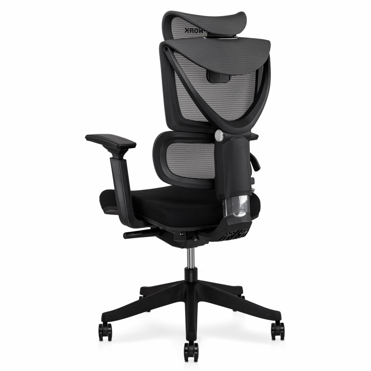 Кресло S3 Senior ErgoChair Deep Black, фото 6