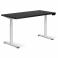 Регульований стіл AdapDesk Smart 2 Motor Pro Speed 36мм Deep Black, Snow White, фото 8 mini