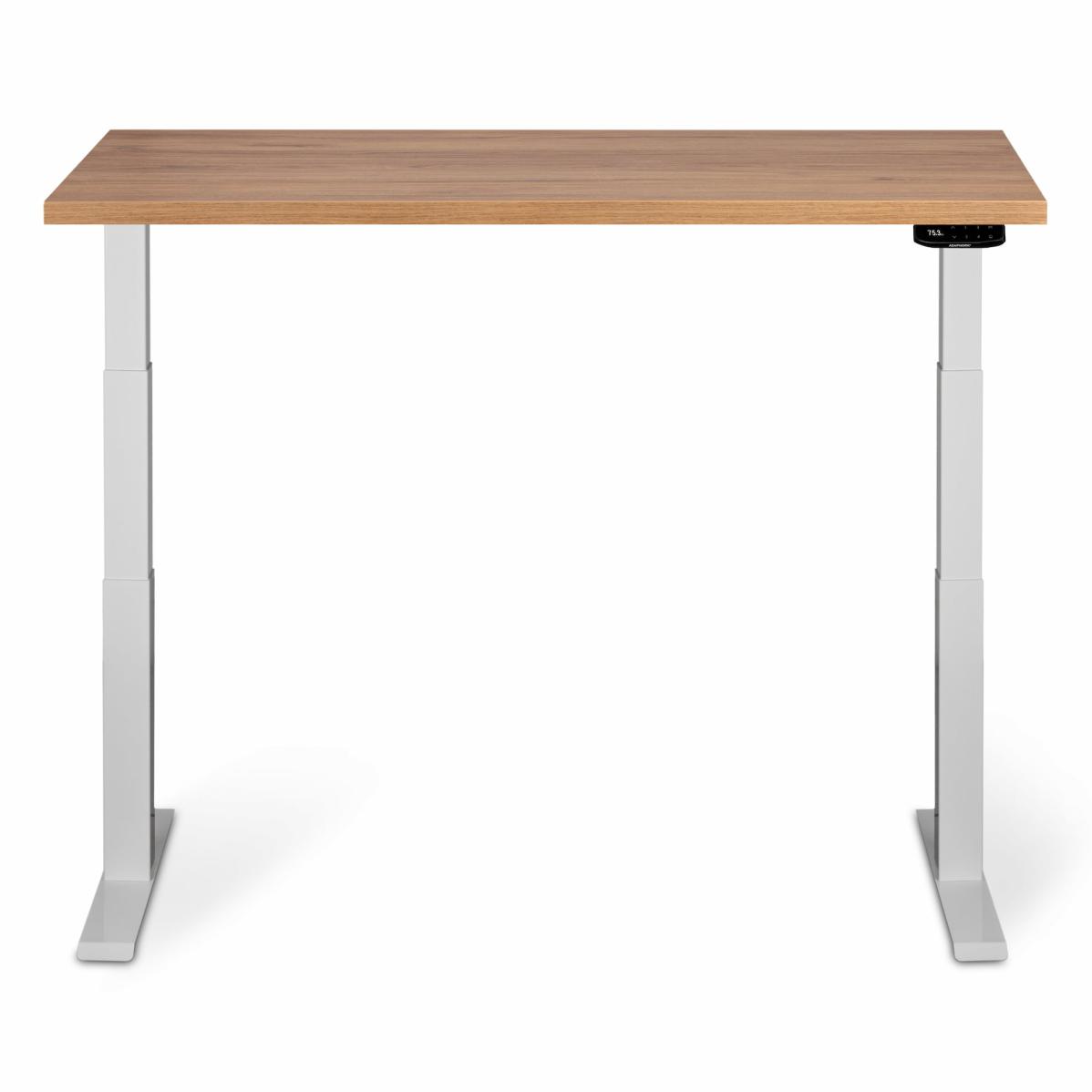 Регулируемый стол AdapDesk Smart 2 Motor Pro 36мм Golden Wood, Snow White, фото 5