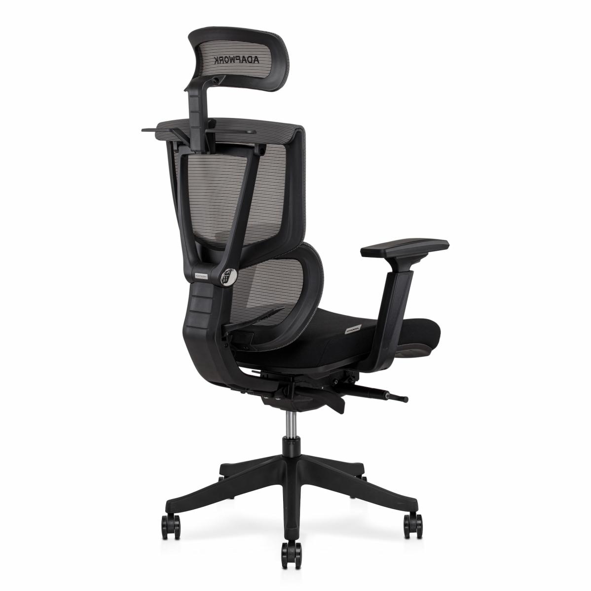 Кресло S2 Senior ErgoChair Deep Black, фото 4