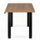Регульований стіл AdapDesk Smart 4L 2 Motor 36 мм Golden Wood, Space Black, фото 3 mini
