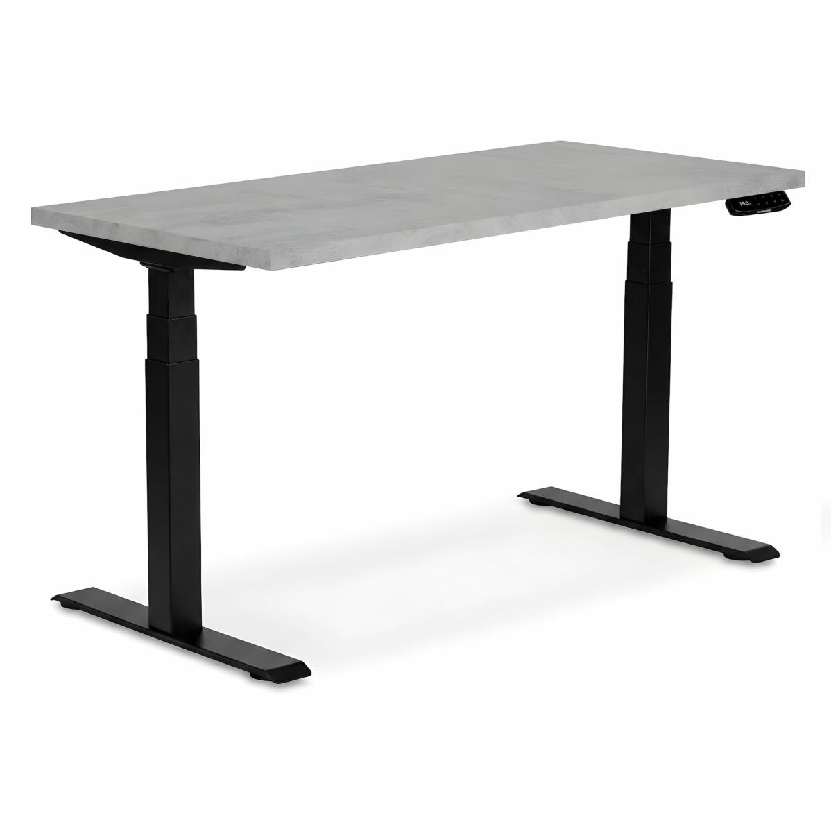 Регулируемый стол AdapDesk Smart 2 Motor Pro 36мм Smoky Gray, Space Black, фото 8