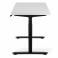 Регульований стіл AdapDesk Smart 2 Motor Pro Max 36мм Crystal White, Space Black, фото 3 mini