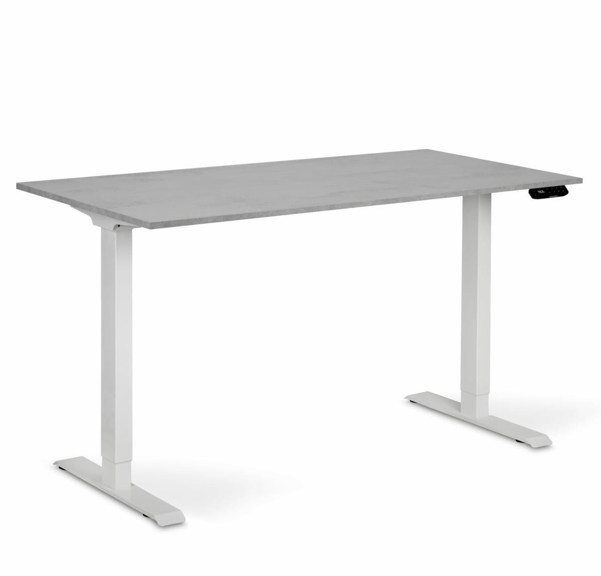 Регульований стіл AdapDesk Smart 2 Motor 18мм Smoky Gray, Snow White, фото 8