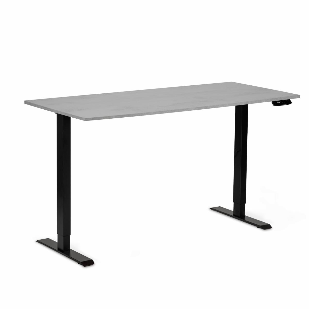 Регулируемый стол AdapDesk Smart 1 Motor 18мм Smoky Gray, Space Black, фото 8