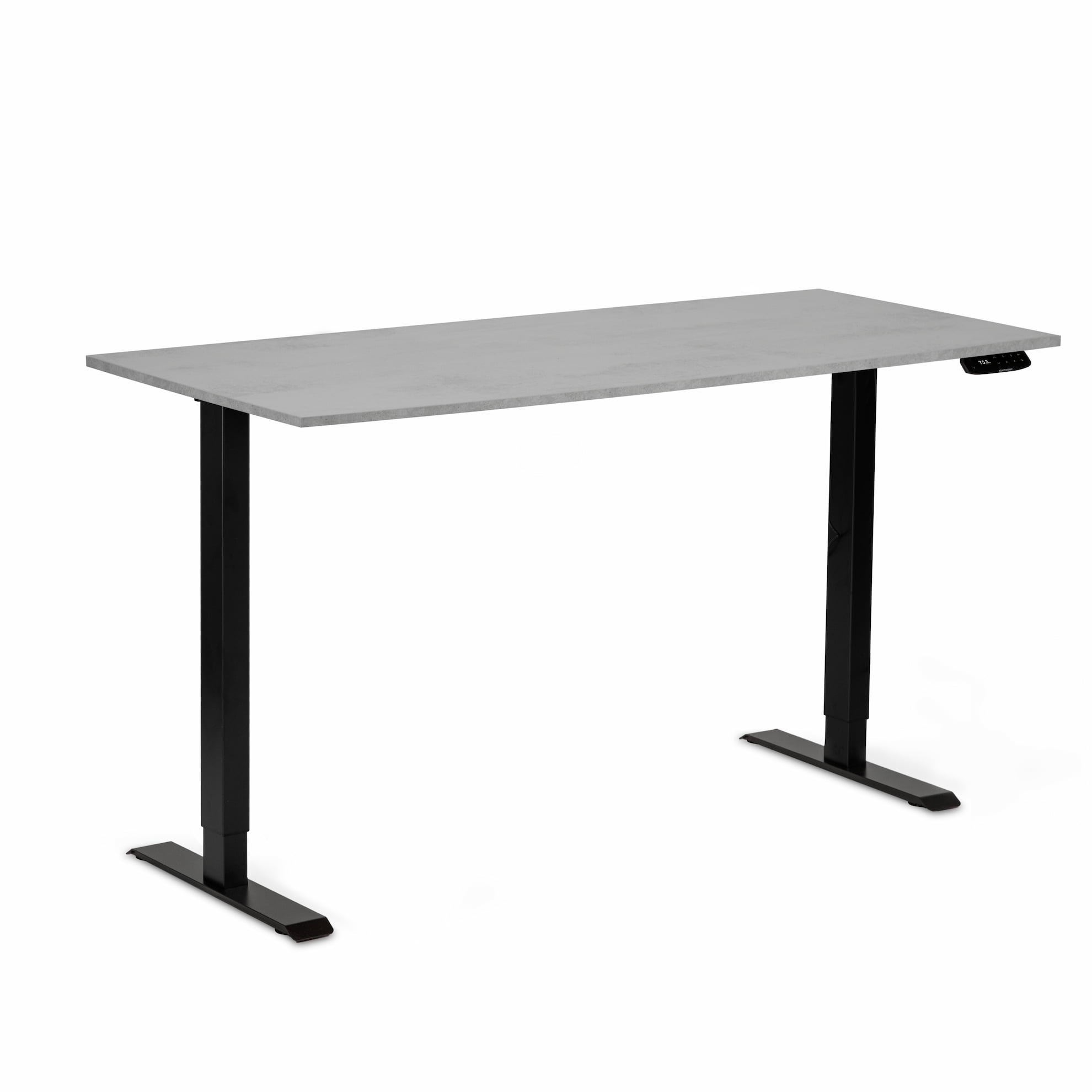 Регульований стіл AdapDesk Smart 1 Motor 18мм Smoky Gray, Space Black, фото 8