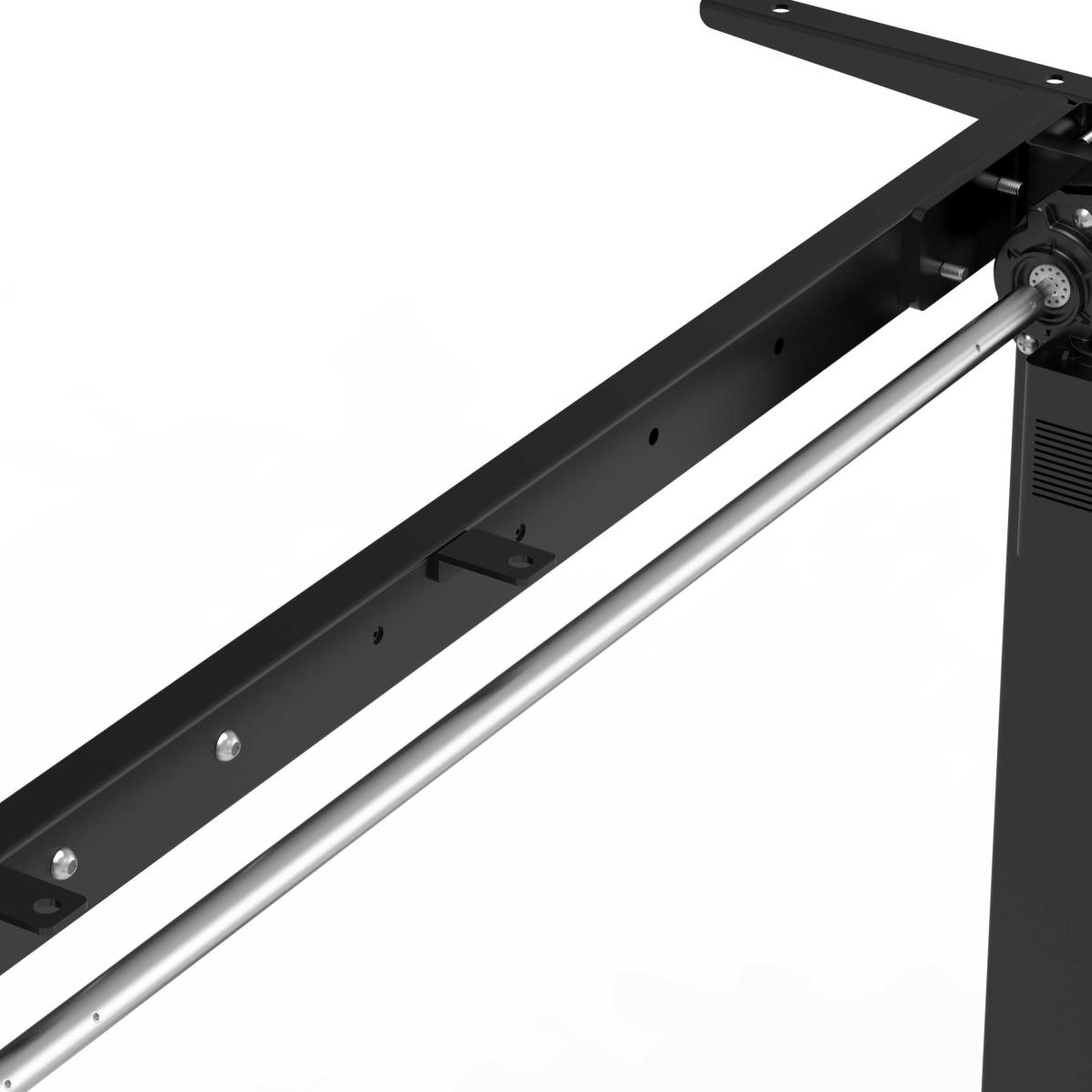 Регулируемая опора для стола AdapDesk Smart 1 Motor Space Black, фото 9