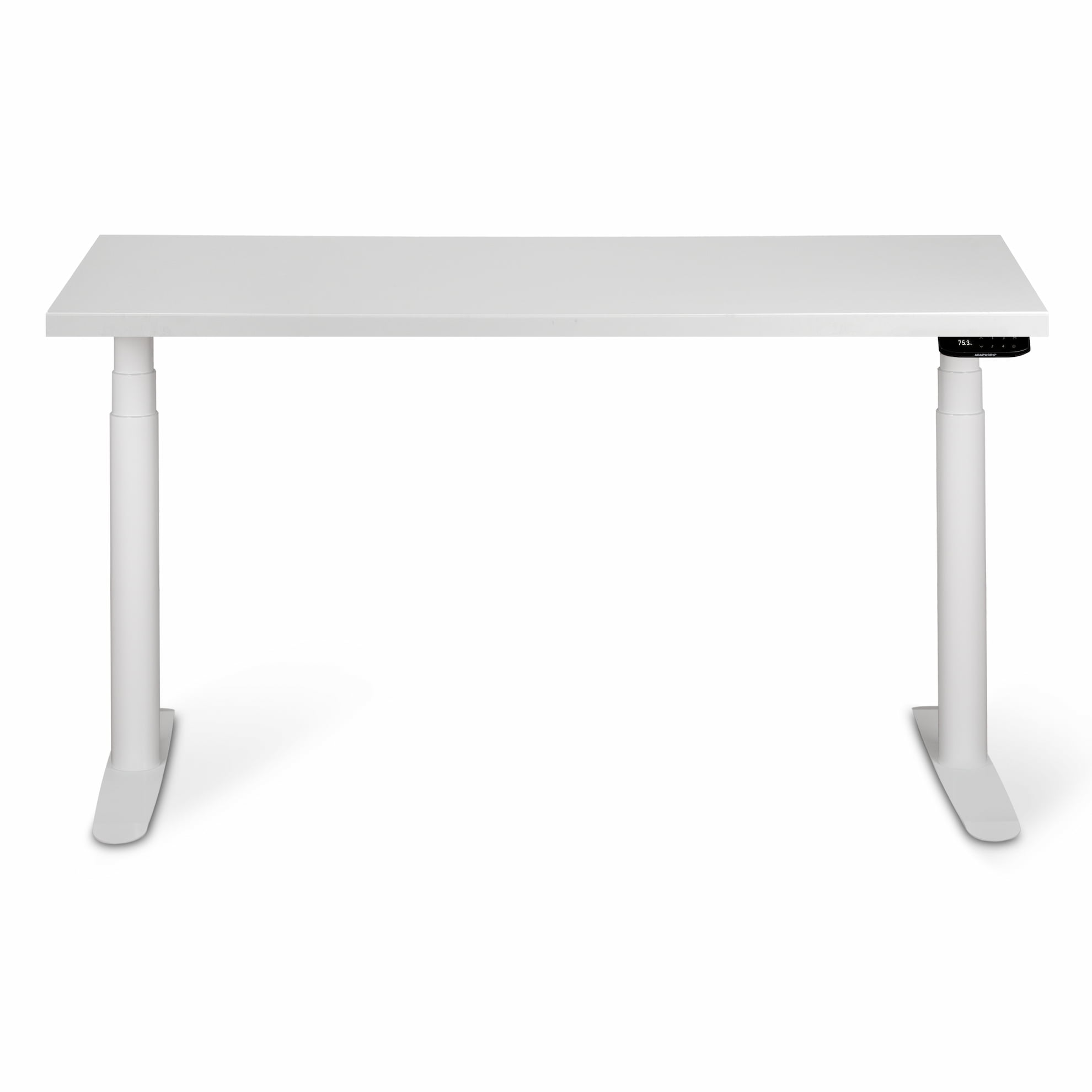 Регульований стіл AdapDesk Smart 2 Motor Pro Max 36мм Crystal White, Snow White, фото 1