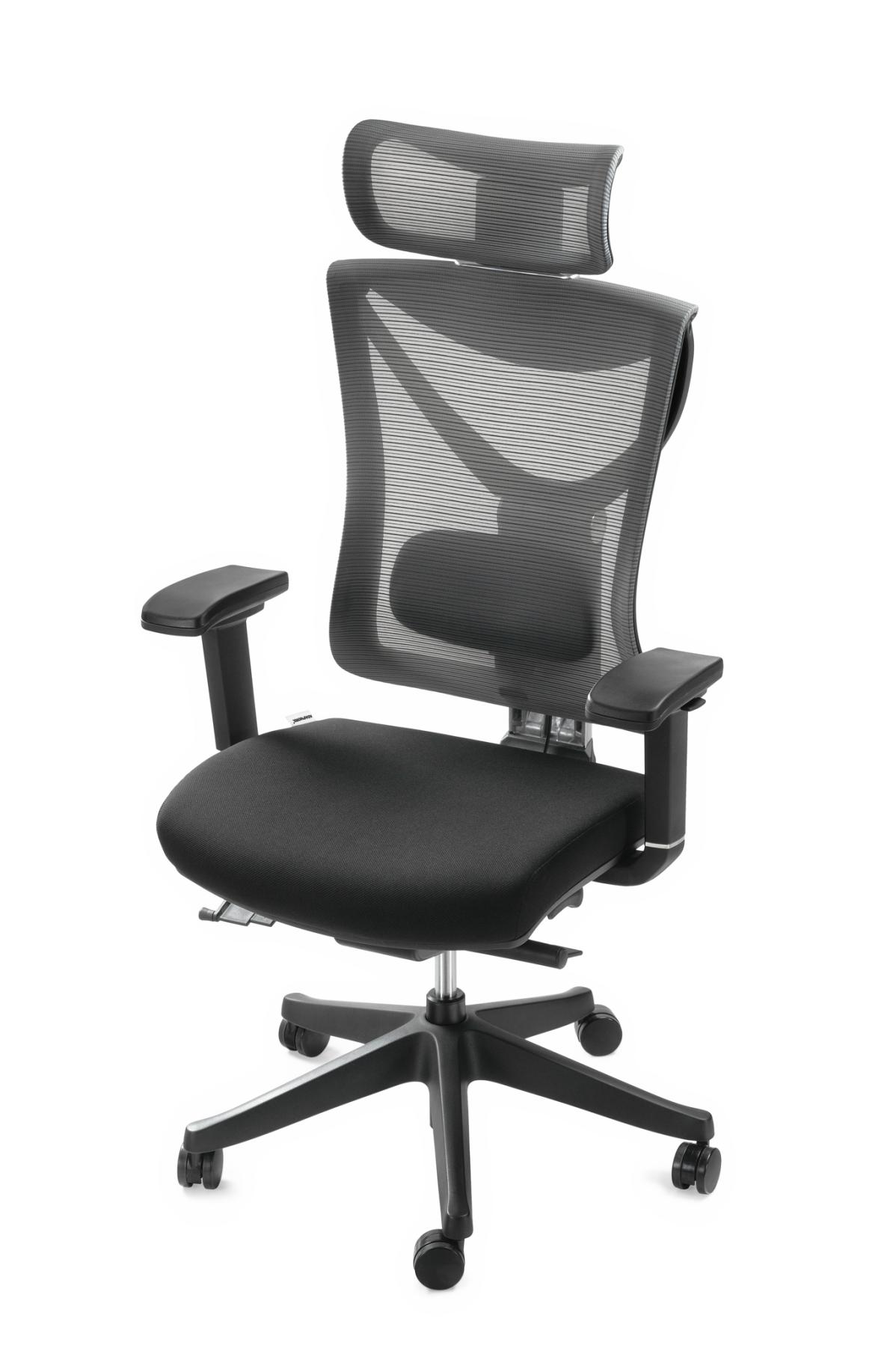 Крісло S1 Senior ErgoChair Deep Black, фото 9