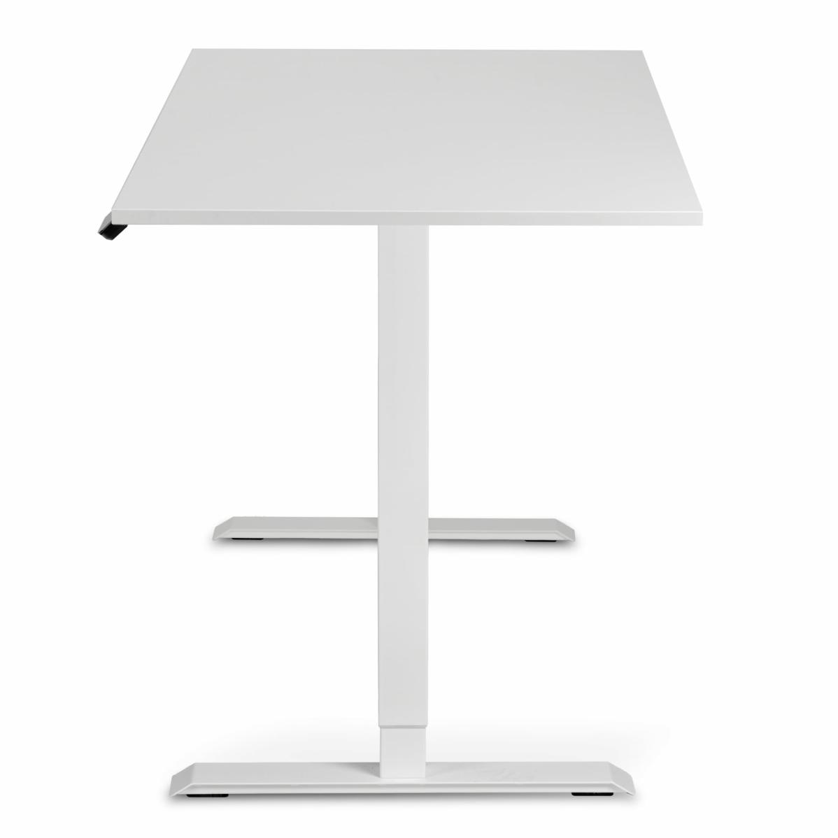 Регулируемый стол AdapDesk Smart 1 Motor 18мм Crystal White, Snow White, фото 3