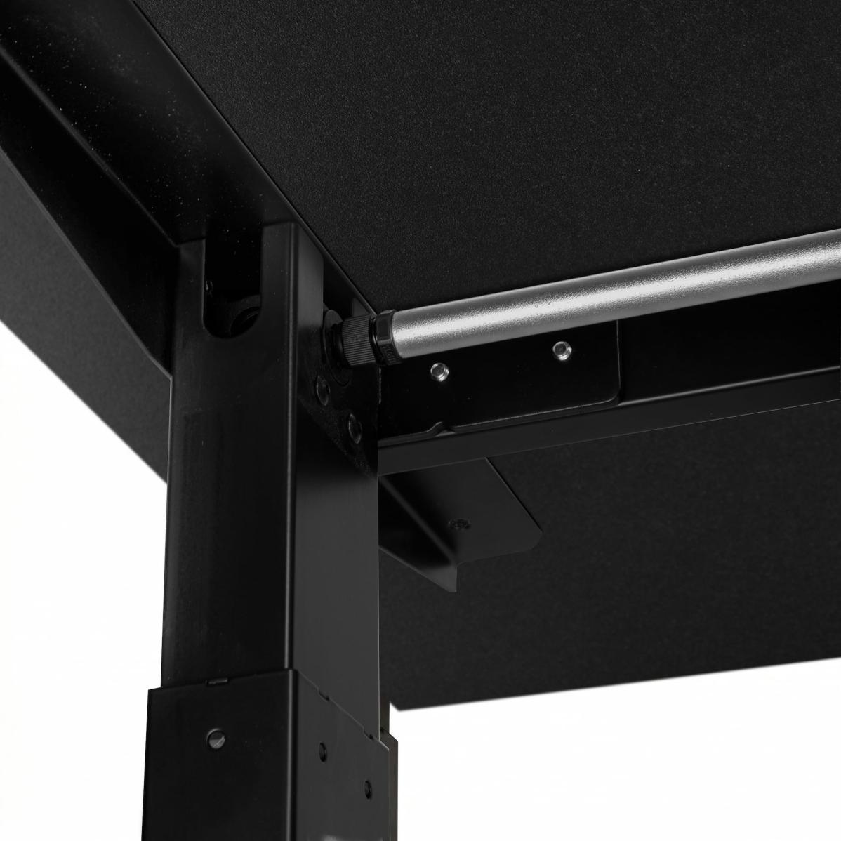 Регулируемый стол AdapDesk Smart Manual 18мм Deep Black, Space Black, фото 6