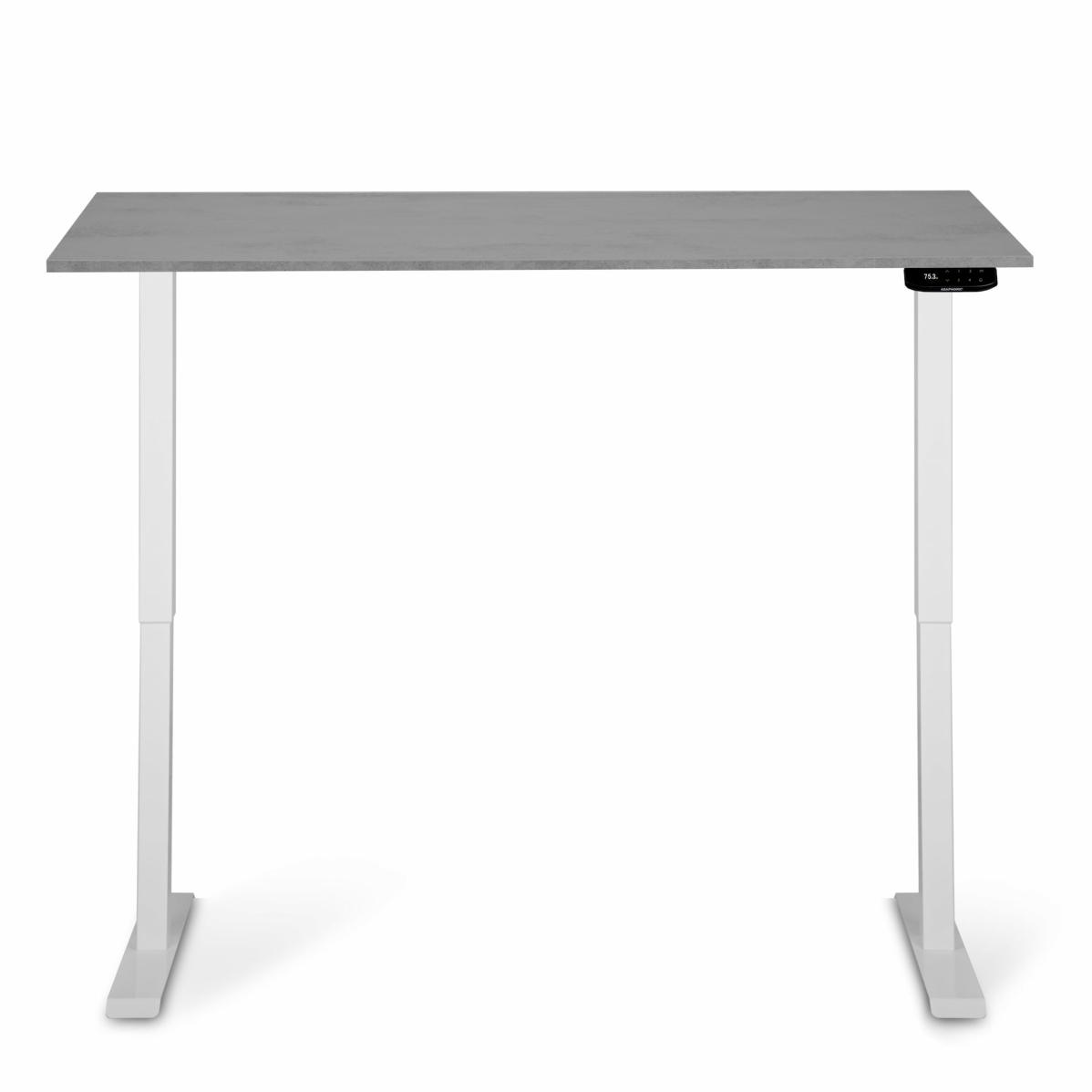 Регулируемый стол AdapDesk Smart 1 Motor 18мм Smoky Gray, Snow White, фото 5