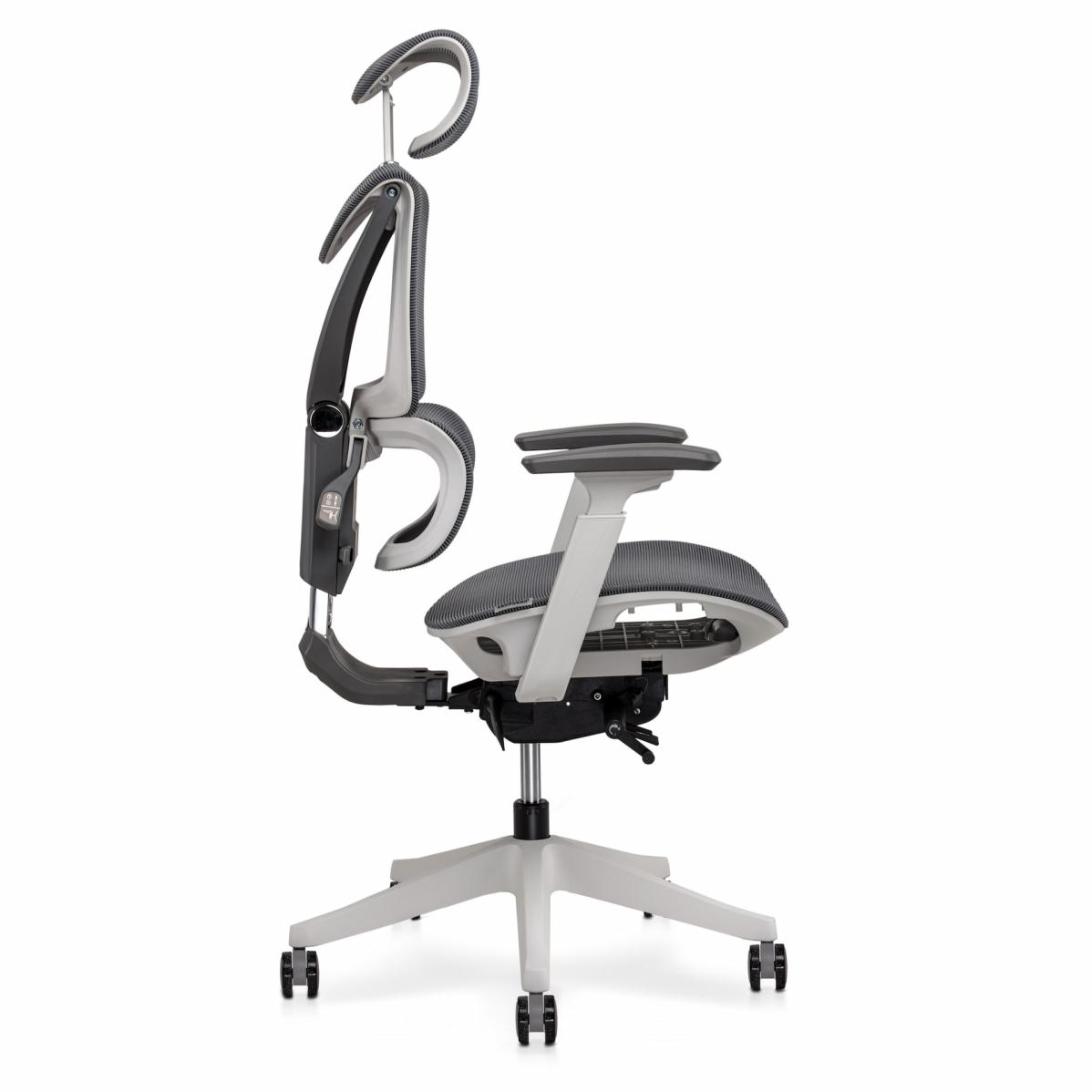 Крісло S3 Mesh Senior ErgoChair Alpine Grey, фото 3