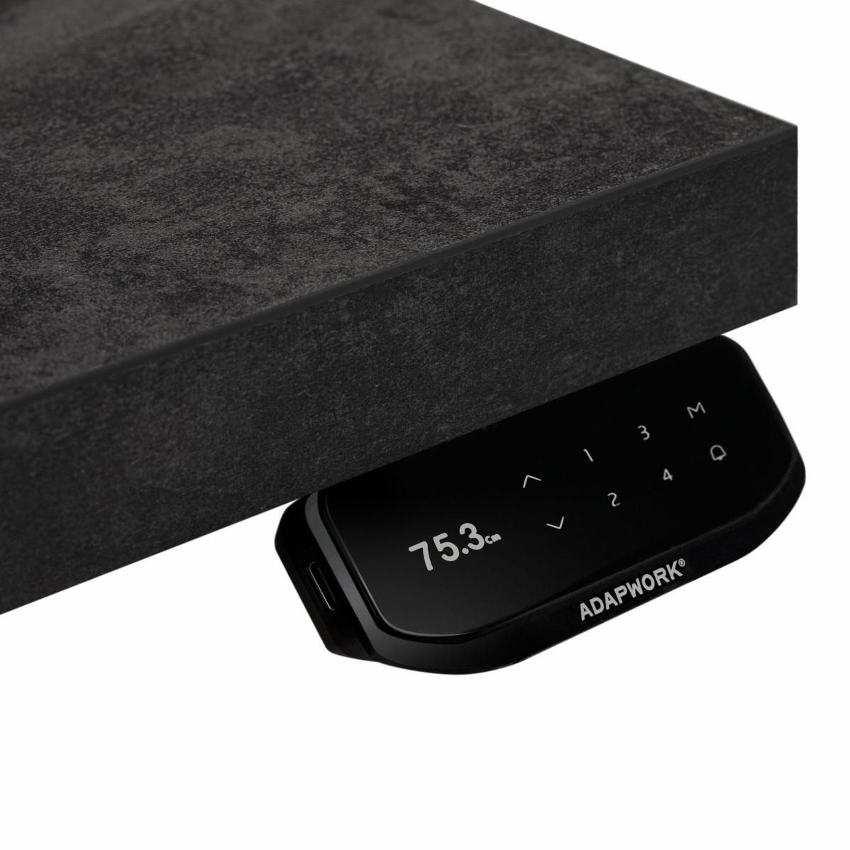 Регулируемый стол AdapDesk Smart 4L 2 Motor 36 мм Carbon Black, Space Black, фото 2