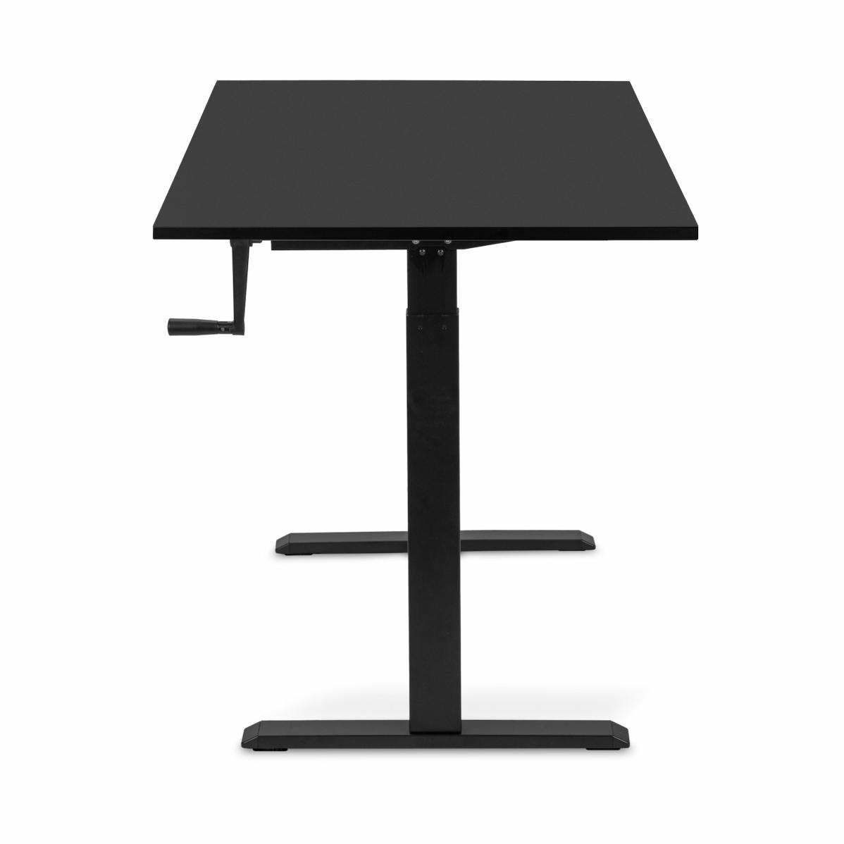 Регулируемый стол AdapDesk Smart Manual 18мм Deep Black, Space Black, фото 3