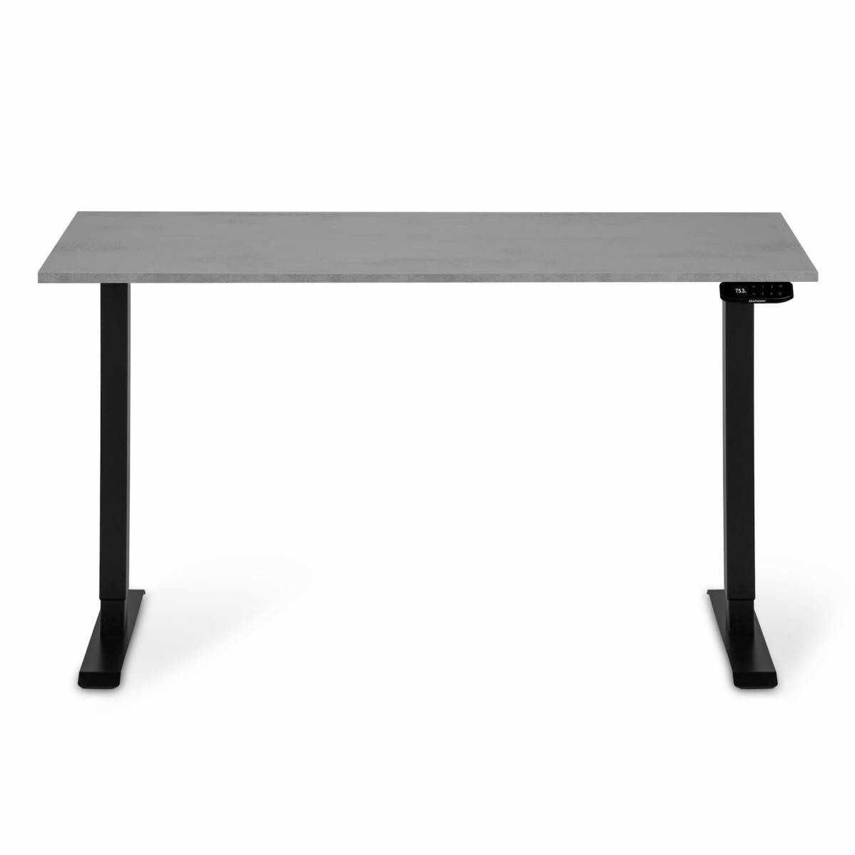 Регулируемый стол AdapDesk Smart 1 Motor 18мм Smoky Gray, Space Black, фото 1