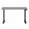 Регульований стіл AdapDesk Smart 1 Motor 18мм Smoky Gray, Space Black, фото 1 mini