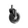 Комплект (5шт) прогумованих роликів CASTORS 65 Прозорий, фото 1 mini