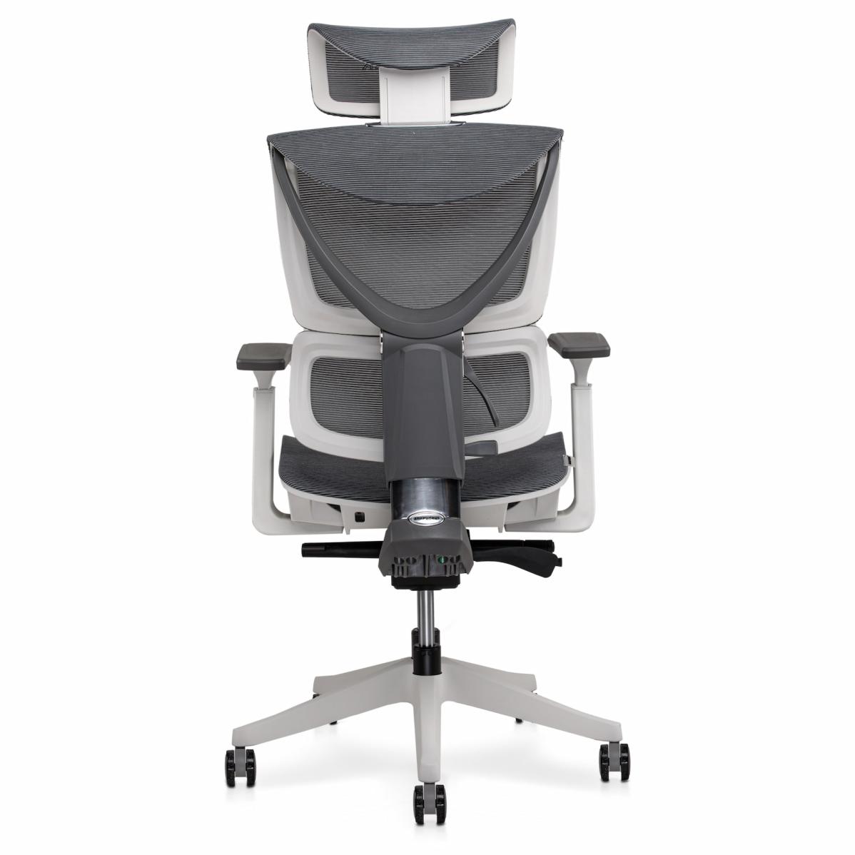 Крісло S3 Mesh Senior ErgoChair Alpine Grey, фото 5