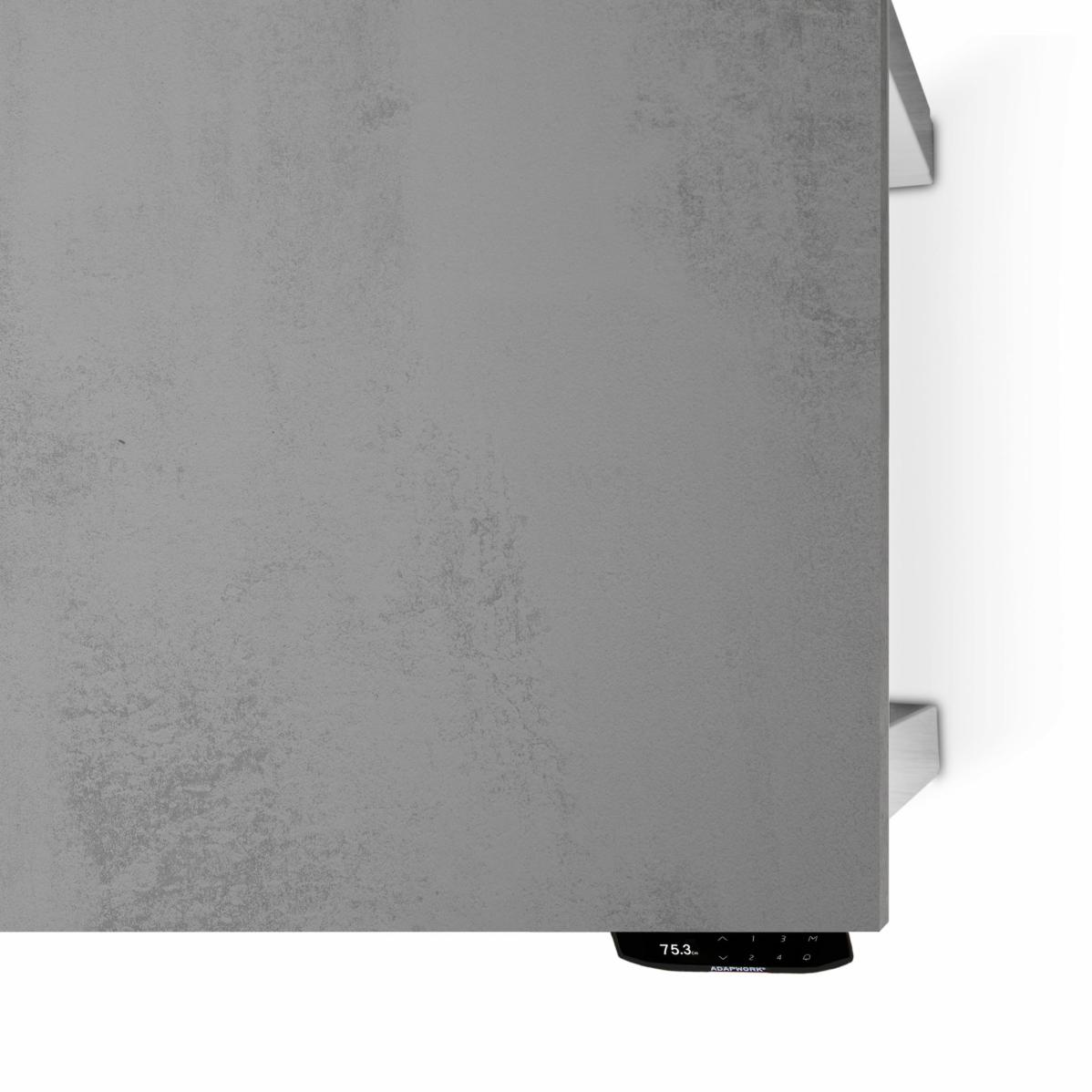 Регулируемый стол AdapDesk Smart 4L 2 Motor 36 мм Smoky Gray, Snow White, фото 4