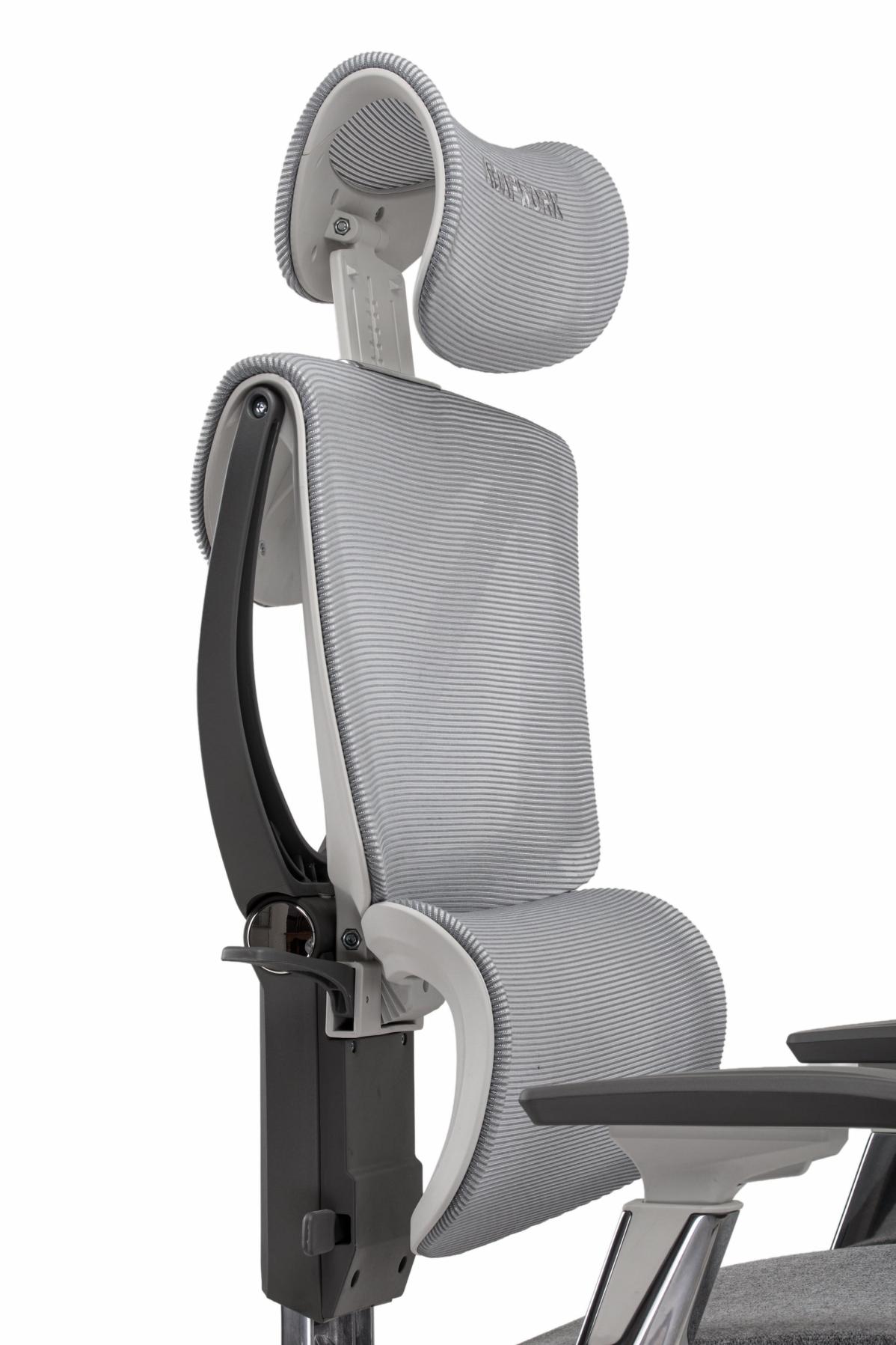 Кресло S3 Pro Senior ErgoChair Platinum Smoky Grey, фото 11