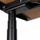 Регульований стіл AdapDesk Smart 2 Motor Pro Speed 36мм Golden Wood, Space Black, фото 6 mini