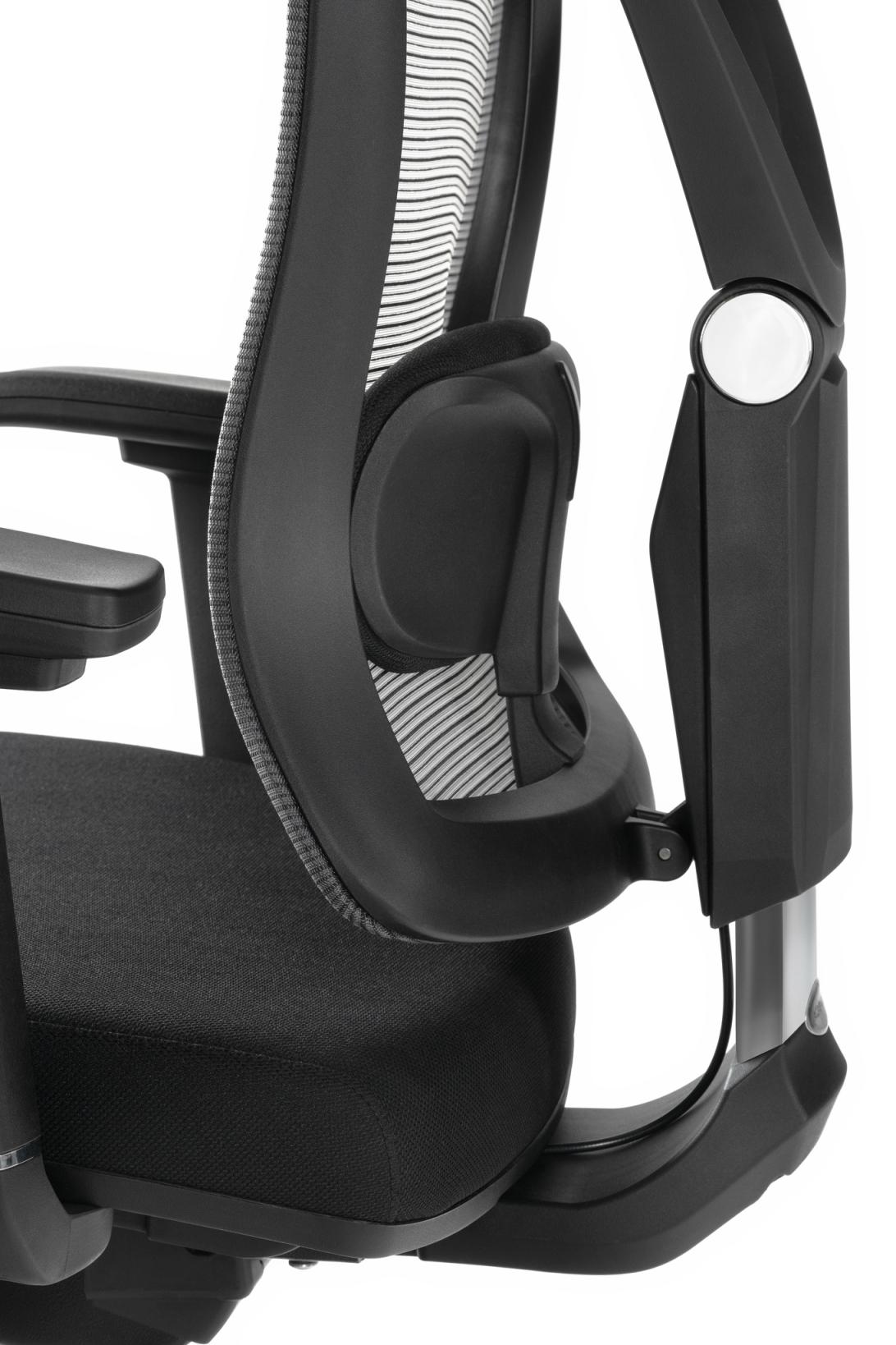 Крісло S1 Senior ErgoChair Deep Black, фото 15