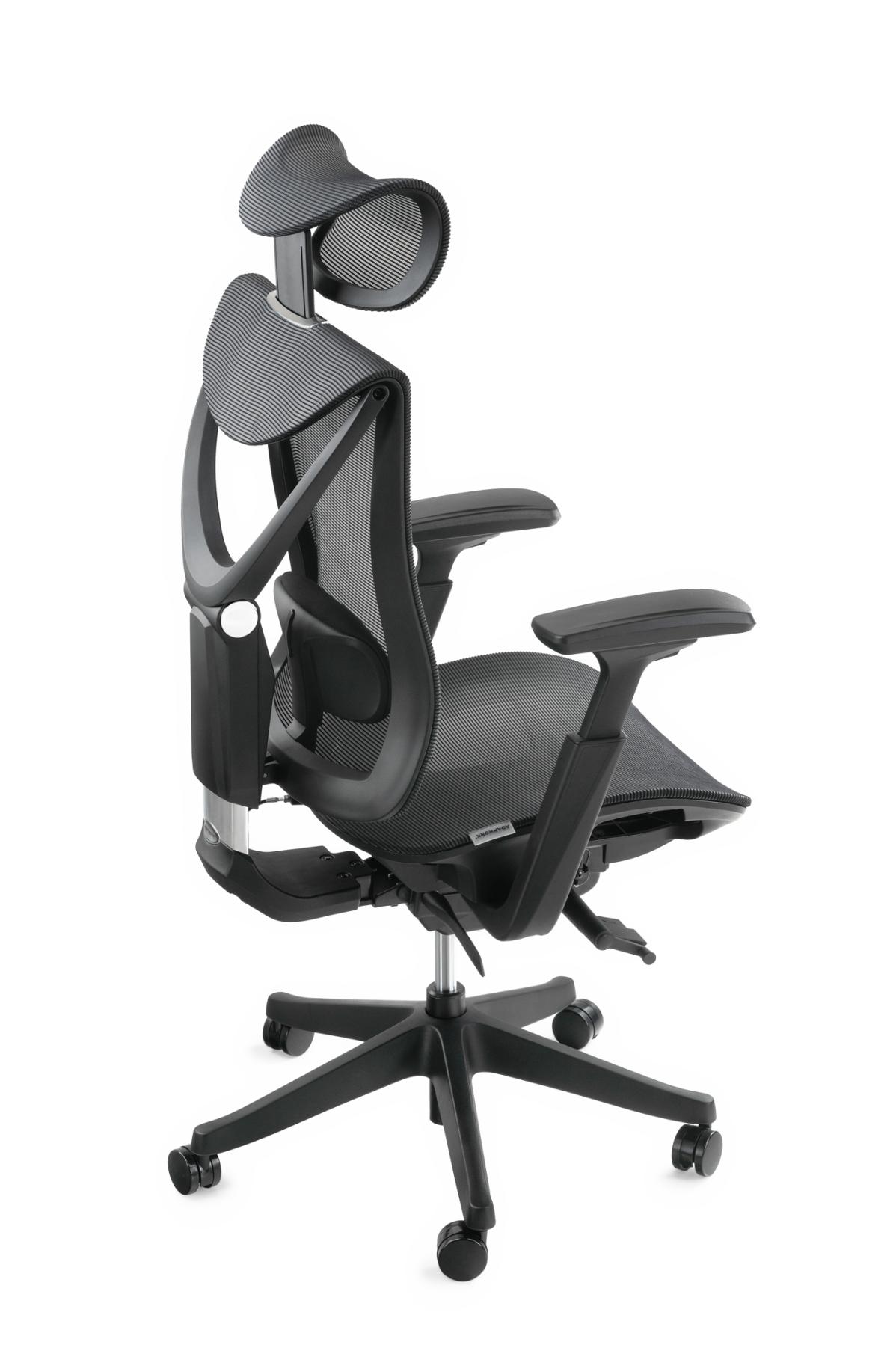 Кресло S1 Mesh Senior ErgoChair Deep Black, фото 15