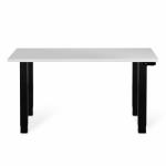 Регульований стіл AdapDesk Smart 4L 2 Motor 36 мм Crystal White, Space Black