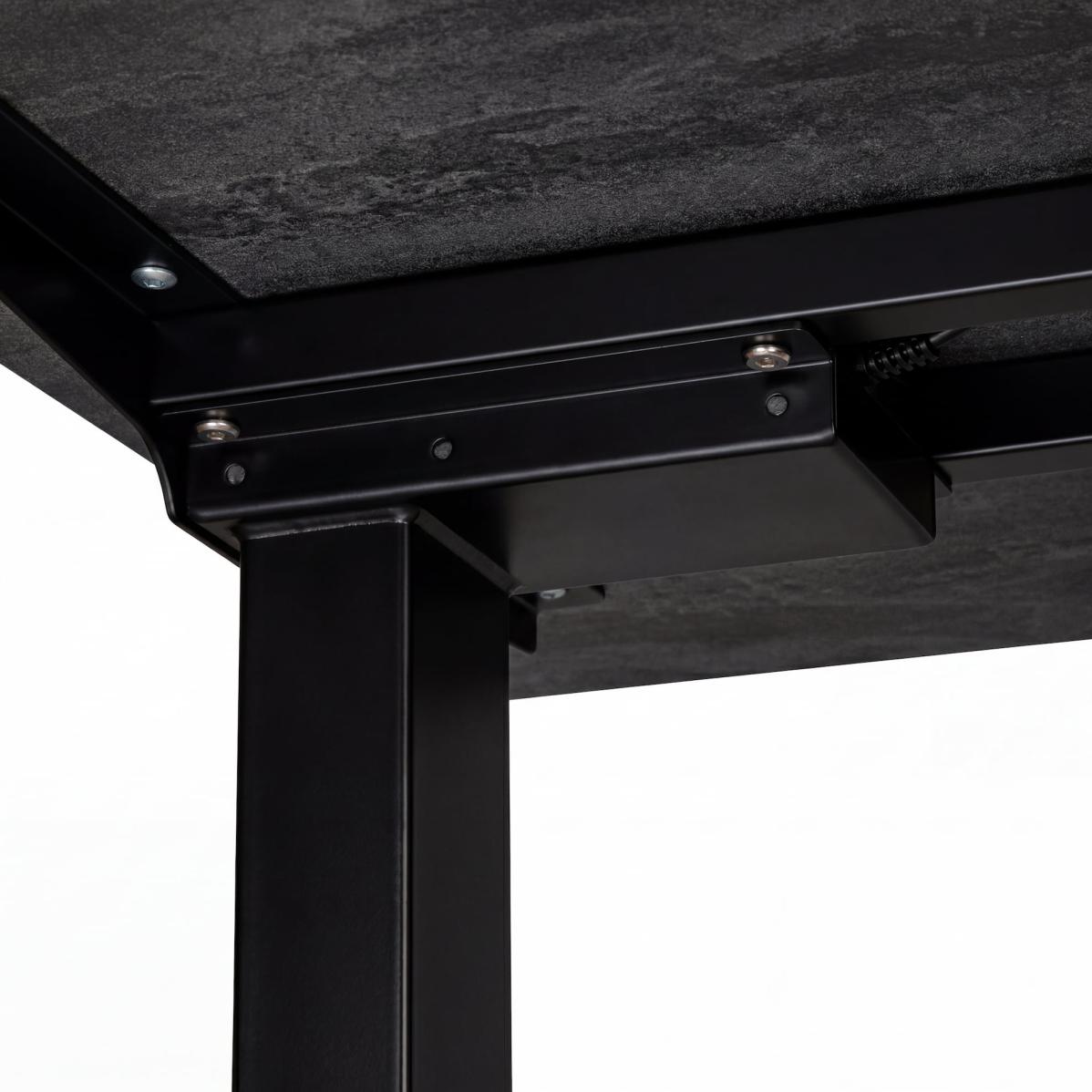 Регульований стіл AdapDesk Smart 2 Motor 18мм Carbon Black, Space Black, фото 6