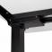 Регульований стіл AdapDesk Smart 2 Motor 18мм Crystal White, Space Black, фото 6 mini