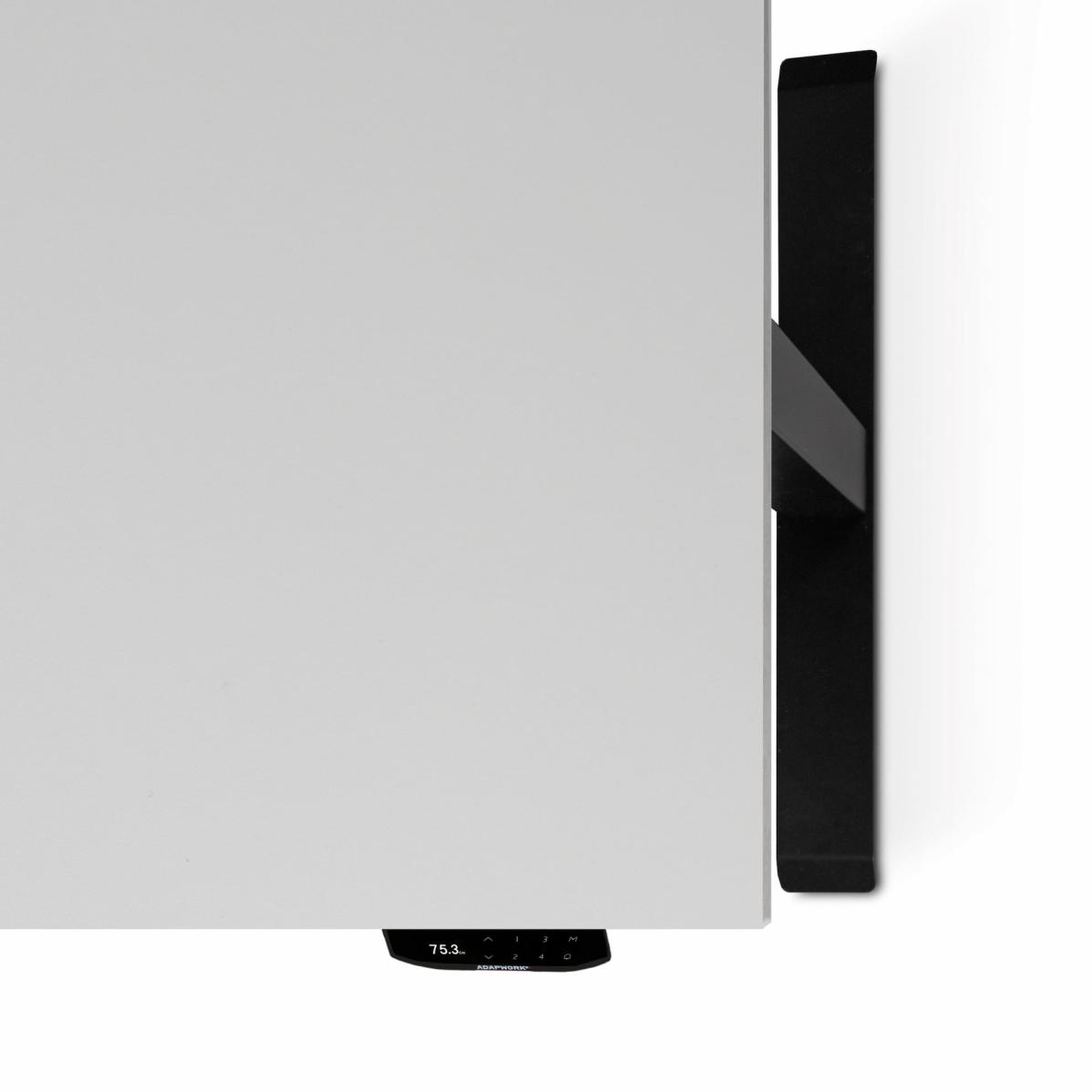 Регульований стіл AdapDesk Smart 2 Motor 18мм Crystal White, Space Black, фото 4