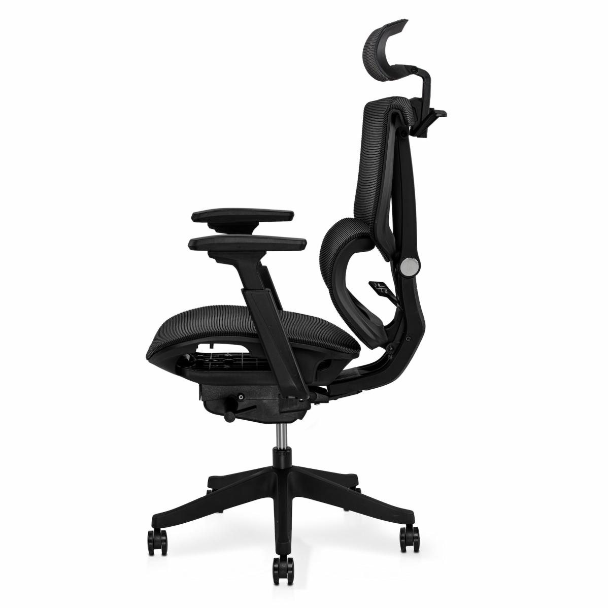 Кресло S2 Mesh Senior ErgoChair Deep Black, фото 7