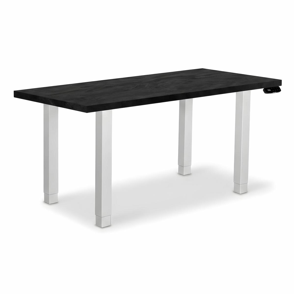 Регулируемый стол AdapDesk Smart 4L 2 Motor 36 мм Carbon Black, Snow White, фото 8