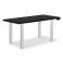 Регульований стіл AdapDesk Smart 4L 2 Motor 36 мм Carbon Black, Snow White, фото 8 mini