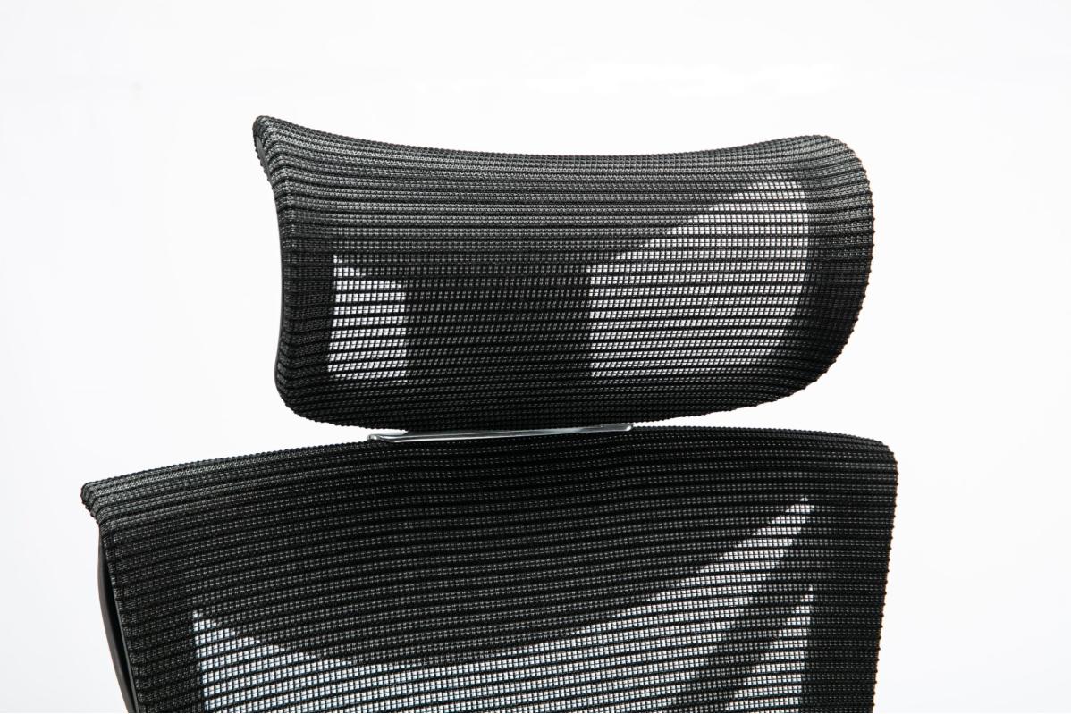 Крісло S1 Mesh Pro Max Senior ErgoChair Platinum Deep Black, фото 14