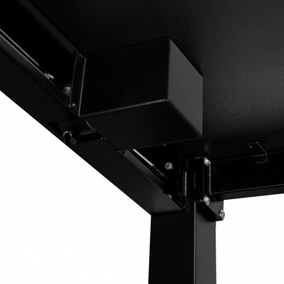 Регулируемый стол AdapDesk Smart 4L 2 Motor 36 мм Deep Black, Space Black, фото 6