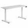 Регульований стіл AdapDesk Smart 2 Motor Pro Max 36мм Crystal White, Snow White, фото 8 mini