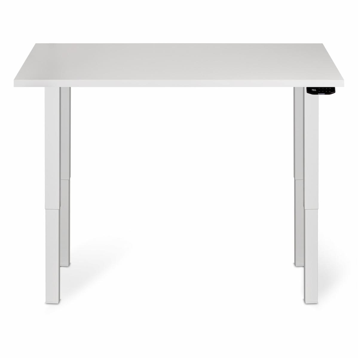 Регулируемый стол AdapDesk Smart 4L 2 Motor 36 мм Crystal White, Snow White, фото 5